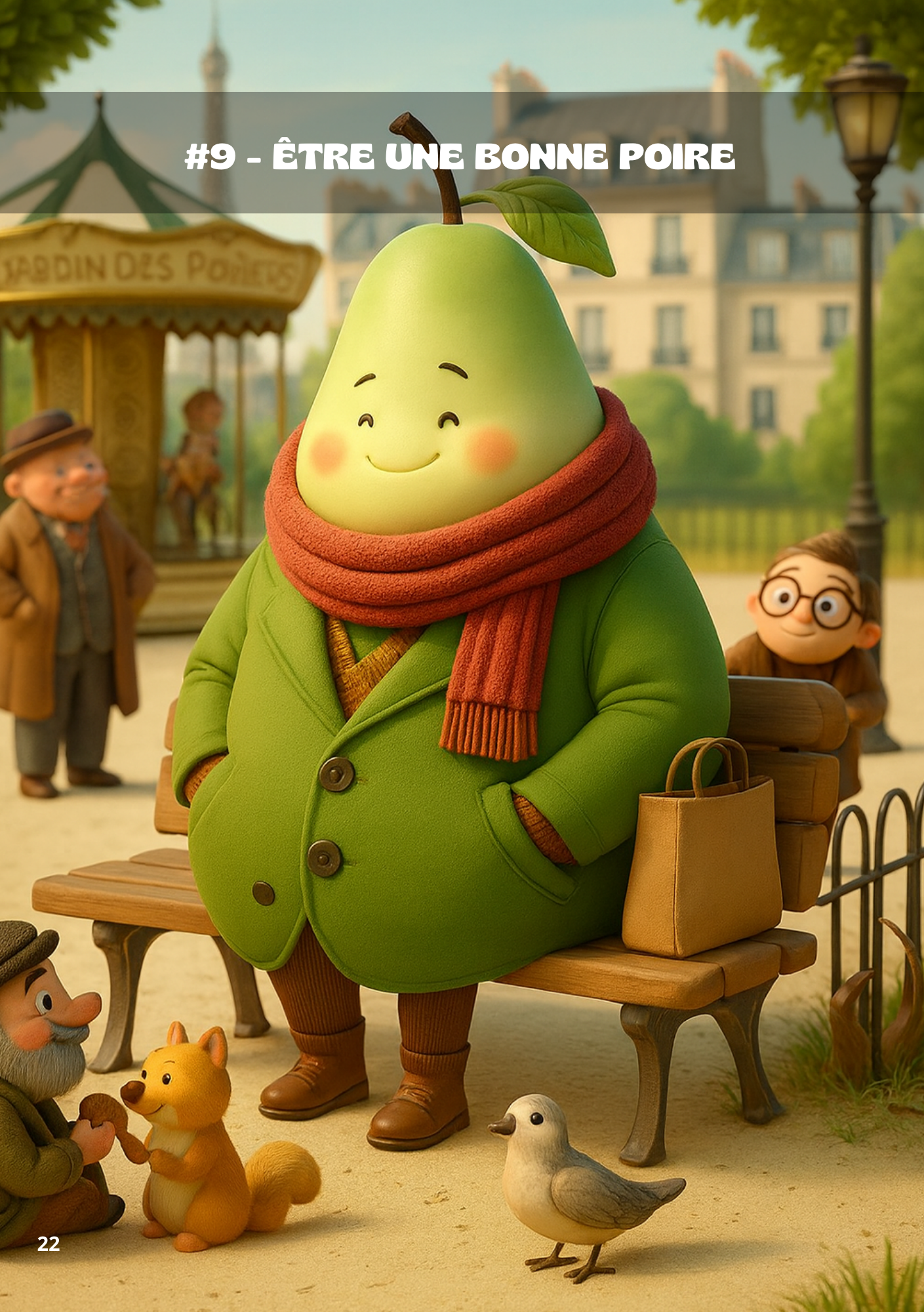 French expression with 3D illustration