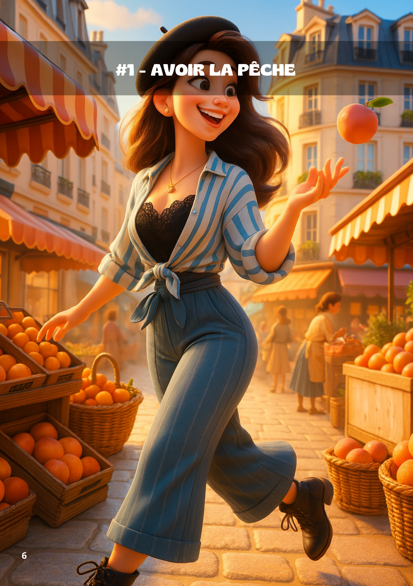 French expression with 3D illustration